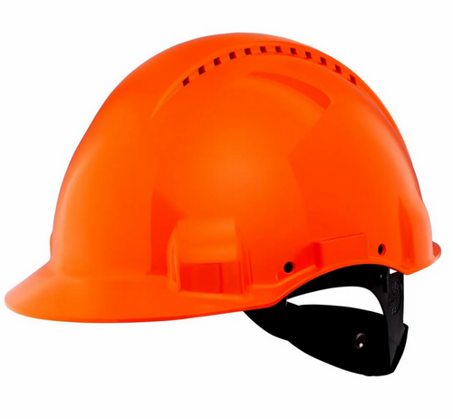3M™ Hełm ochronny Solaris G3000 pomarańczowy, G3000NUV-OR - obrazek 1