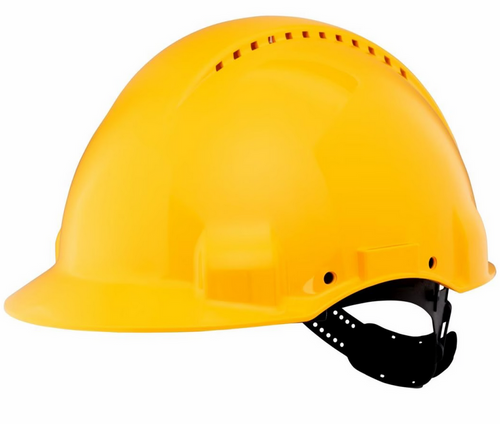 3M™ Hełm ochronny Solaris G3000 żółty, G3000CUV-GU - obrazek 1