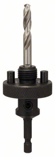 Adapter z gniazdem sześciokątnym do pił otwornic 32–76 mm Bosch 2609390587