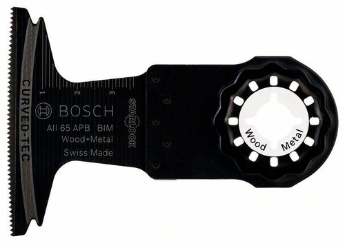 Brzeszczot BIM do cięcia wgłębnego AII 65 APB Wood and Metal Bosch 2608661907 - obrazek 1