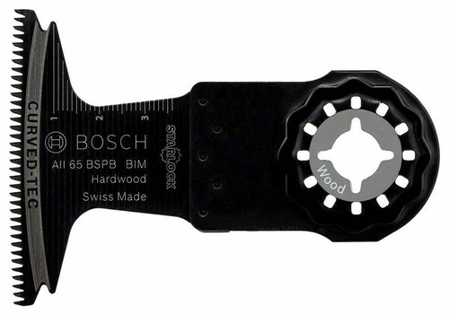 Brzeszczot BIM do cięcia wgłębnego AII 65 BSPB Hard Wood Bosch 2608662017 - obrazek 1