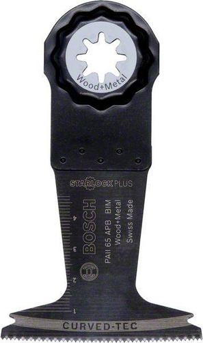 Brzeszczot BIM do cięcia wgłębnego Starlock AII 65 APB, Wood and Metal 40 x 65 mm Bosch 2609256985