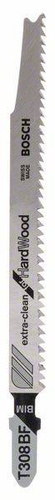 Brzeszczot BIM do wyrzynarek, T 308 BFExtra-clean for Hard Wood Bosch 2609256A07 - obrazek 1