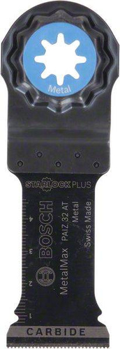 Brzeszczot Carbide do cięcia wgłębnego StarlockPlus PAIZ 32 AT, Metal50 x 32 mm Bosch 2609256D53 - obrazek 1