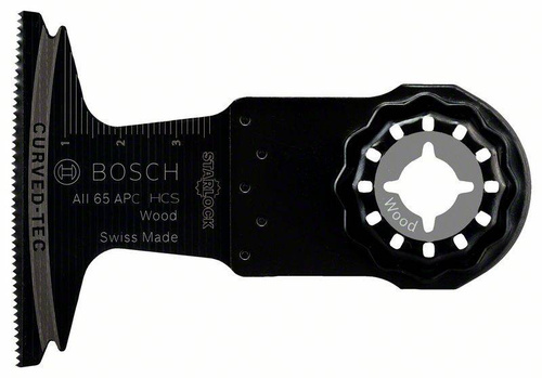 Brzeszczot HCS do cięcia wgłębnego AII 65 APC Wood Bosch 2608662358 - obrazek 1