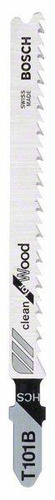 Brzeszczot do wyrzynarek, HCS, T 101 BClean for Wood Bosch 2609256721 - obrazek 1