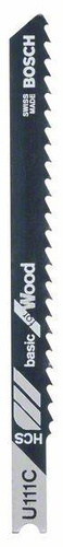 Brzeszczot do wyrzynarek, HCS, U 111 CBasic for Wood Bosch 2609256755 - obrazek 1