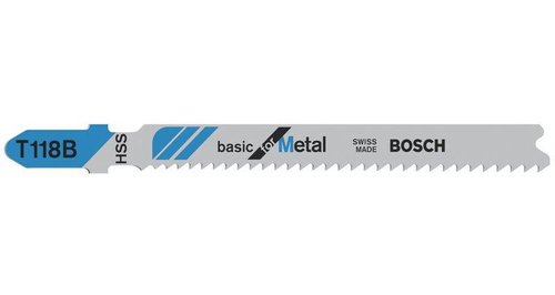 Brzeszczot do wyrzynarek T 118 B Bosch 2608631965 (100 szt.) - obrazek 1