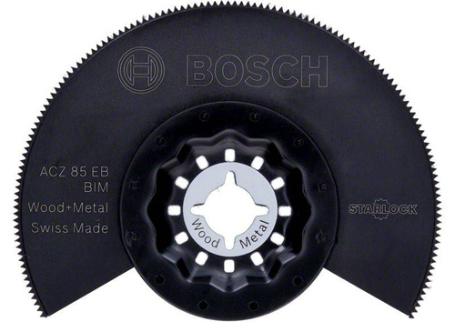 Brzeszczot segmentowy BIM Starlock ACZ 85 EB, Wood and Metal 85 mm Bosch 2609256943 - obrazek 1