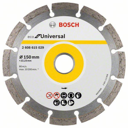 Diamentowa tarcza tnąca ECO for Universal 150x22,23x2,1 Bosch 2608615042 - obrazek 1