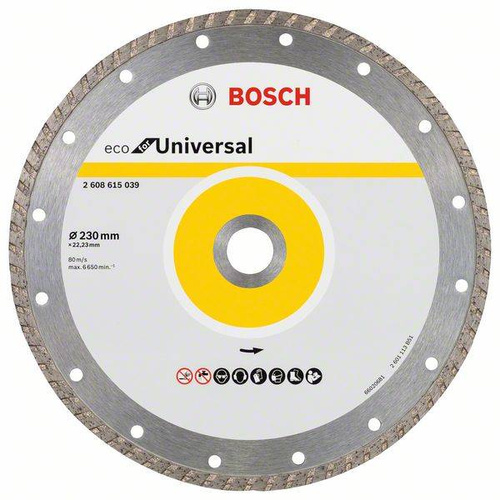 Diamentowa tarcza tnąca ECO for Universal 230x22,23x3,0 Bosch 2608615039 - obrazek 1