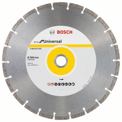 Diamentowa tarcza tnąca ECO for Universal 300x25,40x3,2 Bosch 2608615033 - obrazek 1