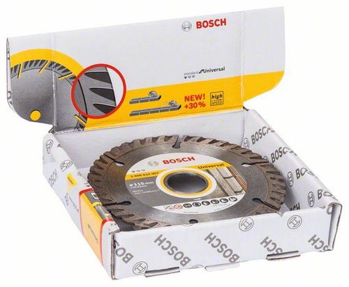 Diamentowa tarcza tnąca Standard for Universal 115 x 22,23 (opak. 10 szt.) Bosch 2608615058 - obrazek 1