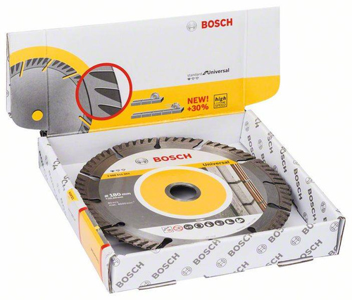Diamentowa tarcza tnąca Standard for Universal 180 x 22,23 (opak. 10 szt.) Bosch 2608615064 - obrazek 1