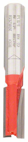 Frez do prostych cięć Expert for Wood, węglik, 8 mm, D1 8 mm, L 19 mm, G 52 mm Bosch 2608629358 - obrazek 1