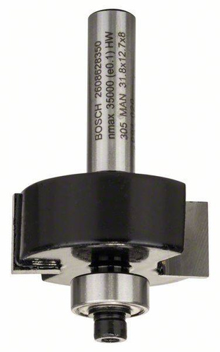 Frez do wręgowania, 8 mm, B 9,5 mm, D 31,8 mm, L 12,5 mm, G 54 mm Bosch 2608628350 - obrazek 1