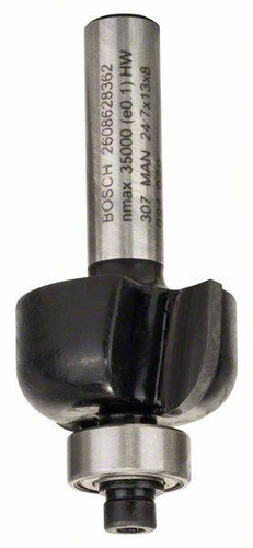 Frez do żłobienia, 8 mm, R1 6 mm, D 24,7 mm, L 13 mm, G 53 mm Bosch 2608628362 - obrazek 1