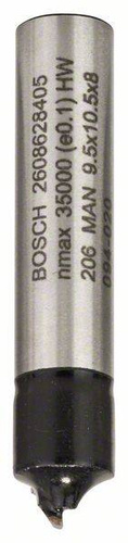Frez profilowy, 8 mm, R1 3,2 mm, D 9,5 mm, L 10,2 mm, G 41 mm Bosch 2608628405 - obrazek 1