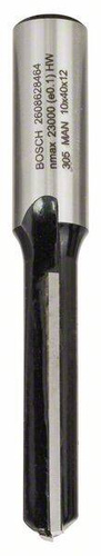 Frez prosty, 12 mm, D1 10 mm, L 40 mm, G 81 mm Bosch 2608628464 - obrazek 1