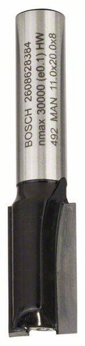 Frez prosty, 8 mm, D1 11 mm, L 19,6 mm, G 51 mm Bosch 2608628384 - obrazek 1