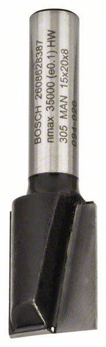 Frez prosty, 8 mm, D1 15 mm, L 19,6 mm, G 51 mm Bosch 2608628387 - obrazek 1