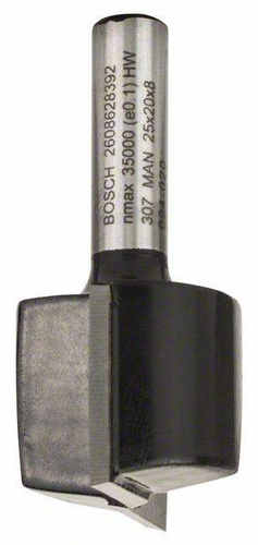 Frez prosty, 8 mm, D1 25 mm, L 19,6 mm, G 51 mm Bosch 2608628392 - obrazek 1