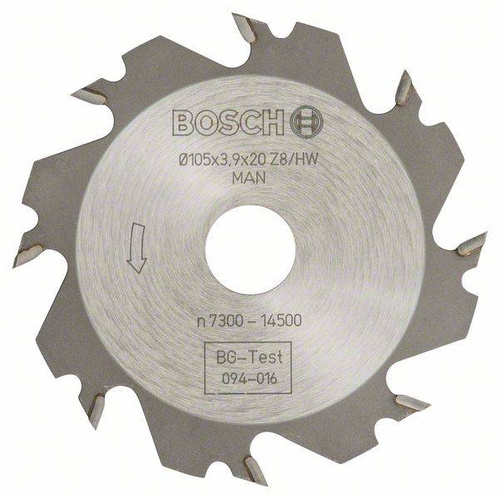 Frez tarczowy, 8, 20 mm, 4 mm Bosch 3608641008 - obrazek 1