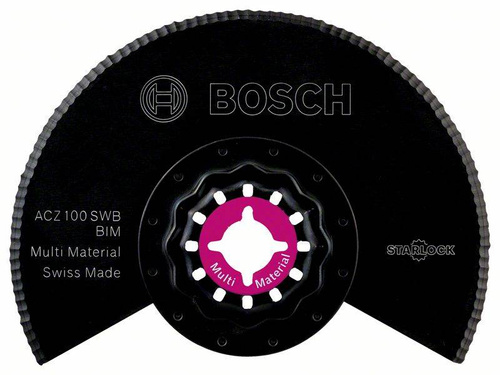 Nóż segmentowy BIM ze szlifem falistym Starlock ACZ 100 SWB100 mm Bosch 2609256976 - obrazek 1