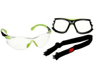Okulary ochronne Solus 1000 zielono/czarne 3M 7100244066 - obrazek 1