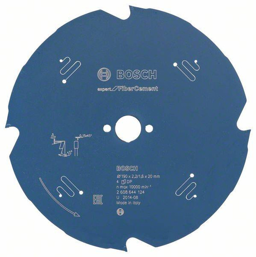 Ostrze do piły tarczowej Expert for Fibre Cement 190x20 Bosch 2608644124 - obrazek 1