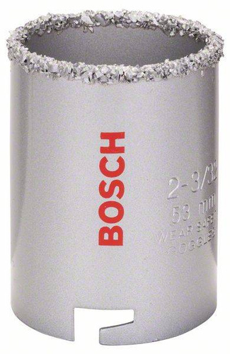 Piła otwornica z nasypem z węglików spiekanychD = 53 mm Bosch 2609255622 - obrazek 1