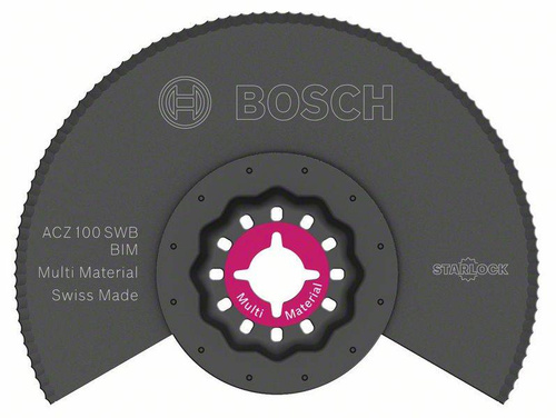 Segmentowy nóż ze szlifem falistym BIM ACZ 100 SWB Bosch 2608661693 - obrazek 1