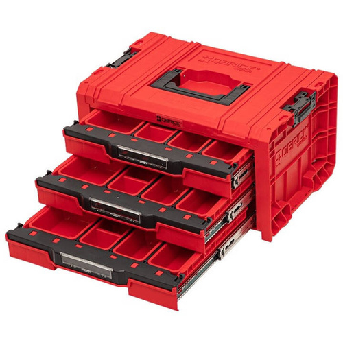 Skrzynia narzędziowa QBRICK SYSTEM PRO Drawer 3 Toolbox Expert RED Ultra HD - obrazek 1