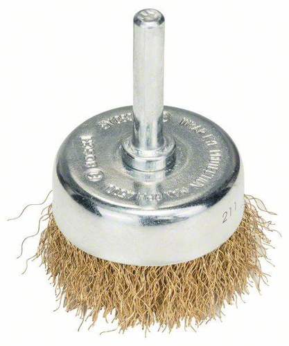 Szczotka garnkowa, drut falisty 50 × 0,2 mm mosiądzowana Bosch 2608622008 - obrazek 1