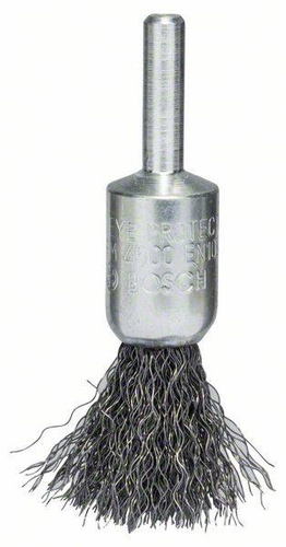 Szczotka pędzelkowa, drut falisty 15×0,2 mm stalowa Bosch 2608622114 - obrazek 1