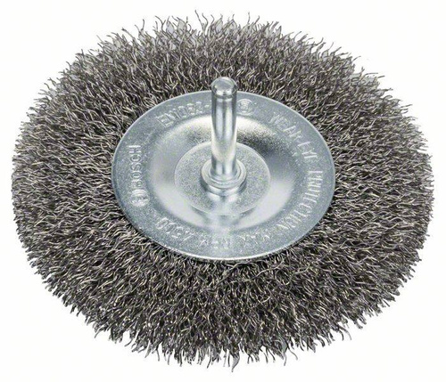 Szczotka tarczowa z drutu falistego 100 × 0,3 mm nierdzewna Bosch 2608622124 - obrazek 1