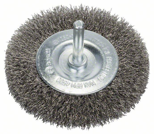 Szczotka tarczowa z drutu falistego 80 × 0,2 mm nierdzewna Bosch 2608622123 - obrazek 1