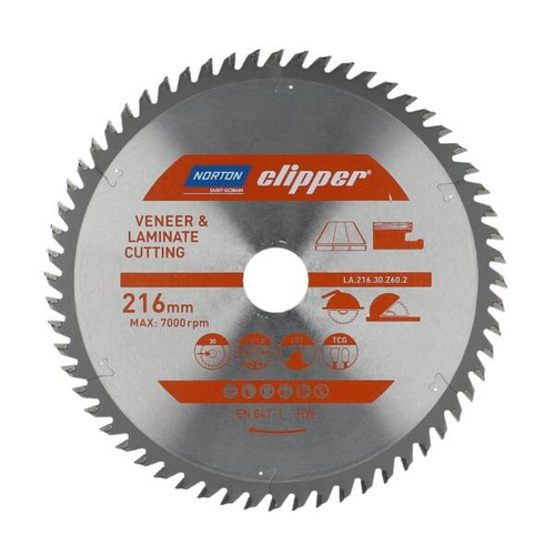 TCT LAMINATE 216x2.3/1.8x30 Z60 - obrazek 1