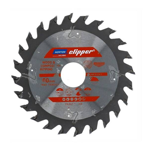 TCT WOOD RIPPING 100x2.6/1.6x20 Z24 - obrazek 1