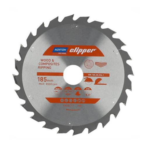 TCT WOOD RIPPING 185x1.8/1.2x30 Z24 - obrazek 1