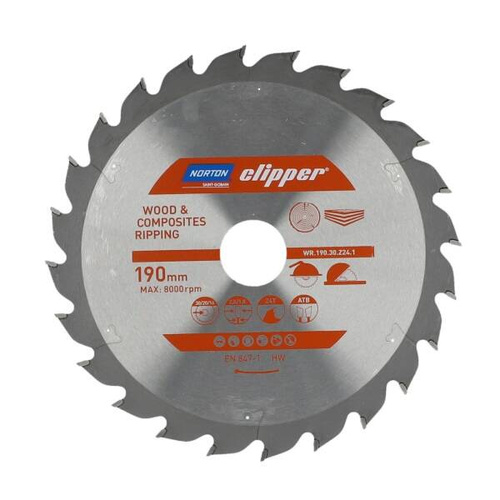 TCT WOOD RIPPING 190x2.8/1.8x30 Z24 - obrazek 1