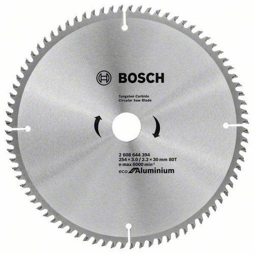 Tarcza Eco for Aluminium do pił kątowych 254x30 Bosch 2608644394 - obrazek 1