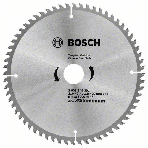Tarcza Eco for Aluminium do pił ręcznych 210x30 Bosch 2608644391 - obrazek 1