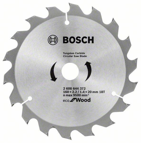 Tarcza Eco for Wood do pił ręcznych 160x20 Bosch 2608644372 - obrazek 1