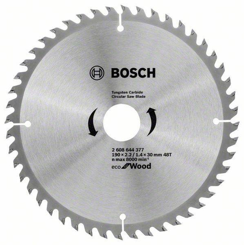 Tarcza Eco for Wood do pił ręcznych 190x30 Bosch 2608644377 - obrazek 1