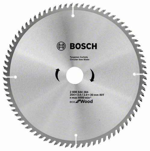 Tarcza Eco for Wood do pił stołowych 254x30 Bosch 2608644384 - obrazek 1