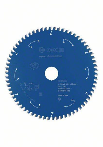 Tarcza Expert for Aluminium do bezprzewodowych pił stołowych 210x30 Bosch 2608644542 - obrazek 1