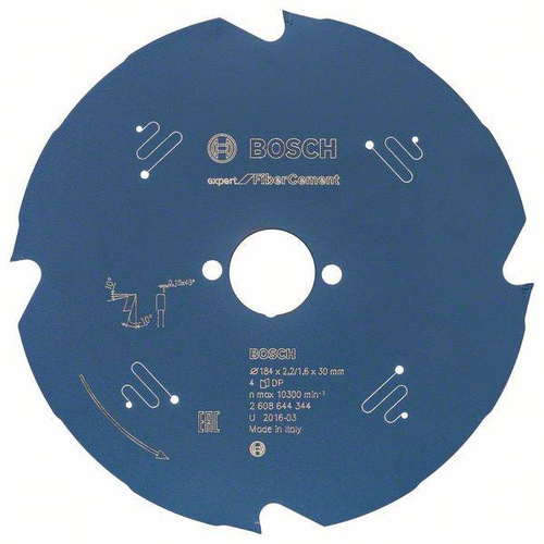Tarcza Expert for Fibre Cement do ręcznych pilarek tarczowych 184x30 Bosch 2608644344 - obrazek 1