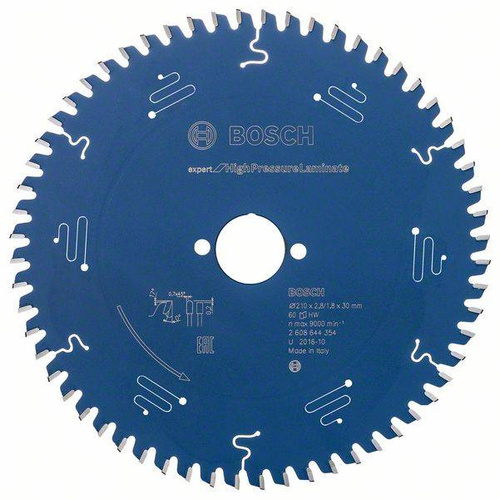 Tarcza Expert for High Pressure Laminate do pił ręcznych 210x30 Bosch 2608644354 - obrazek 1