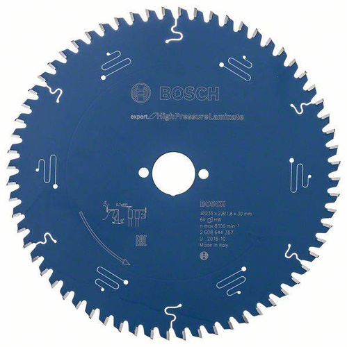Tarcza Expert for High Pressure Laminate do pił ręcznych 235x30 Bosch 2608644357 - obrazek 1